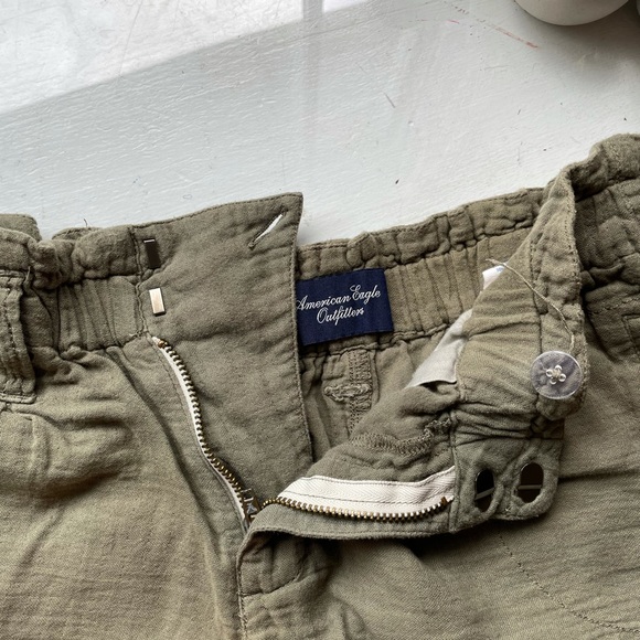 Army Green Shorts - Picture 2 of 4